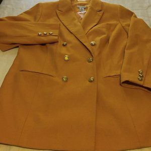 Jessica London Women's Double Breasted  Blazer